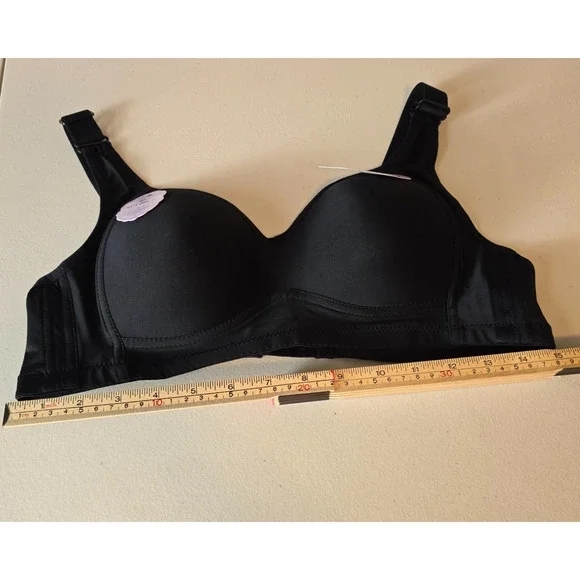 Daisiying Wireless Padded Bra Women's 42 / 2 Pack Black & Pink NWT - Picture 8 of 16